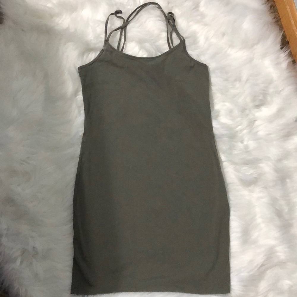 Express size M green dress